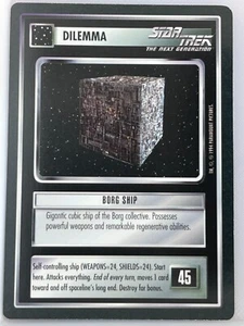 Star Trek CCG BLACK BORDER 1994 ESTRENO LIMITADO RARO ENVÍO BORG ex - Imagen 1 de 1