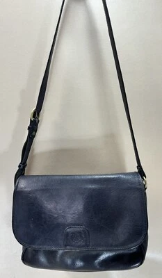 "Bolso Bandolera The Original Ghurka Number 178 Marley Hodgson Cuero Negro 11""" Foto 1 de 4