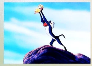 Der König der Löwen Serie 2 - 1994 SkyBox #118 - Simba & Rafiki - L 4 - Bild 1 von 2