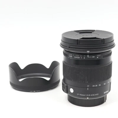 [Near Mint] Sigma 17-70mm F/2.8-4 Contemporary DC Macro OS HSM Lens for Nikon - Image 1 of 4