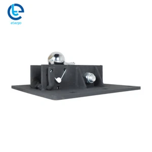 30000 lbs Over Bed Folding Ball Gooseneck Hitch 2-5/16-Inch Ball Black 61052 - Foto 1 di 10