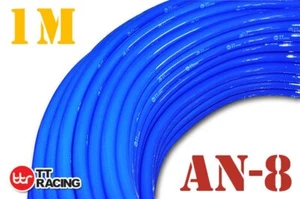 AN8 AN-8 8AN 9/16" 13.8mm Push On Lock 300 PSI Fuel Hose Line 3ft 1M - Picture 1 of 2