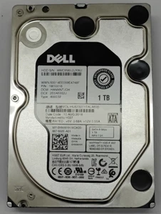 DELL HARD DISK SATA 1 TB - 1W10016 - HUS722T1TALA600 HGST - Foto 1 di 1