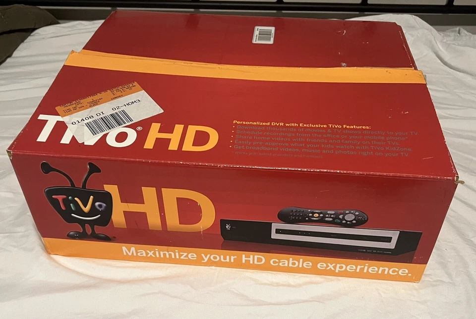 TiVo Series2 20 Hour HD Digital Video Recorder TCD652160 2-Channel DVR - Image 1 of 4