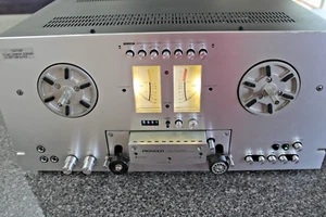 PIONEER RT-707 REEL TO REEL AUTO REVERSE TAPE DECK SERVICED W/LED UPGRADES CLEAN - Picture 1 of 15