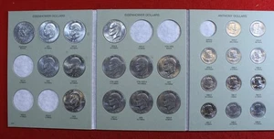1971-1999 Eisenhower & Susan B Anthony Dollars Circ & UNC nueva carpeta Harris ED14 - Imagen 1 de 7