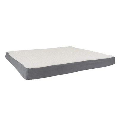 Large Gray Orthopedic Dog Bed With Memory Foam For 65 To 100Lb Pets - Image 1 of 4