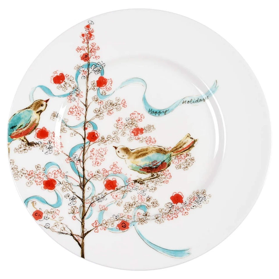 Lenox Chirp Holiday Luncheon Salad Plate 8026005 - Image 1 of 1