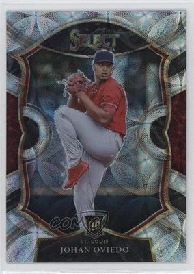 2021 Panini Select Concourse Scope Prizm Johan Oviedo #41 Rookie RC - Image 1 of 2