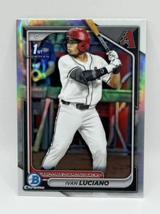 2024 Bowman Draft - Ivan Luciano - 1st Bowman Chrome Refractor #BDC-29 - Bild 1 von 2