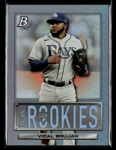 Vidal Brujan RC - 2022 Bowman Platinum Renowned Rookies Rookie #RR-4 Rays - Picture 1 of 2
