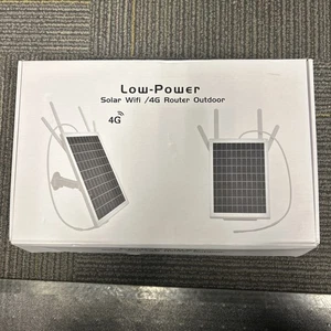 Solar Powered 4G LTE Modem Router, Outdoor WiFi Extender Signal X004NE1XP1 - Picture 1 of 6