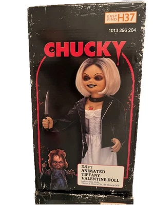 Chucky’s Bride  Animated Tiffany Valentine Doll H37. 3.5 Ft Tall - Image 1 of 4