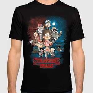 Camiseta Stranger Falls Original Artística, Camiseta Gravity Falls, Tallas Para Hombre Mujer - Imagen 1 de 3