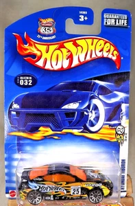 2003 Hot Wheel #32 First Editions 20/42 HYUNDAI TIBURON Black w/Chrome 10 Spokes - Picture 1 of 5