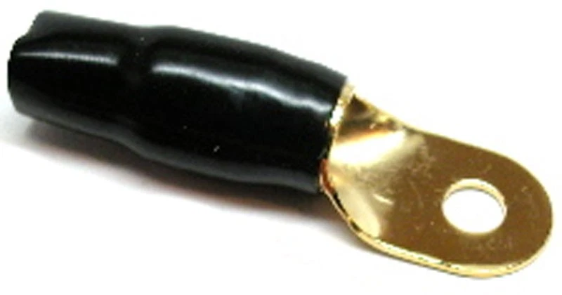 Stinger SPT8101B Gold 1/0 Gauge Input To 5/16" Ring Terminal Crimp (25 Black) - Image 1 of 1