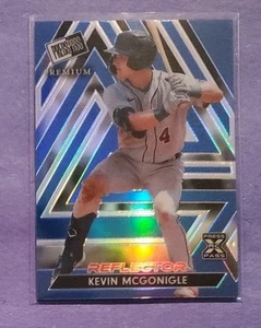 2024 Leaf Press Pass Premium - Blue Reflector #84 Kevin McGonigle /25 (RC) - Picture 1 of 2