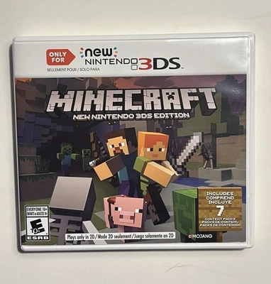 Minecraft: New Nintendo 3DS Edition - Complete in Box - Image 1 of 4