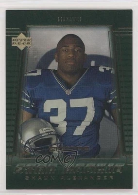 2000 Upper Deck Encore Star Rookie Shaun Alexander #242 Rookie RC - Image 1 of 2