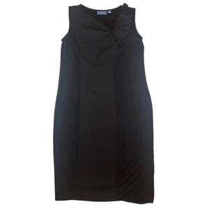 Simply Vera Vera Wang Women's Little Black Dress Sleeveless Sheath Career PS - Picture 1 of 8
