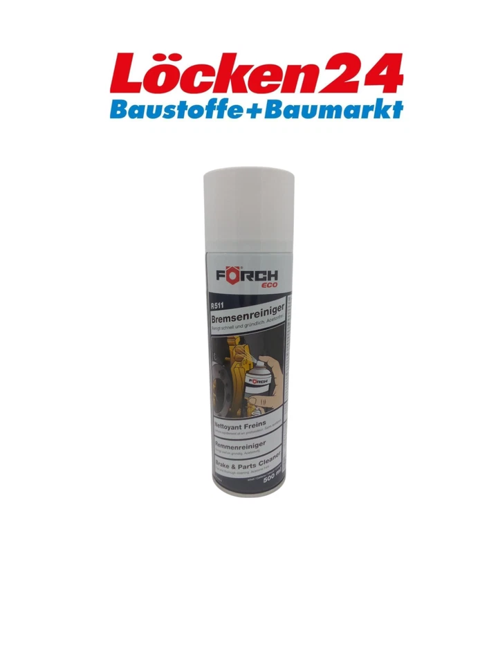 Nettoyant pour Freins R511 Eco D'Origine Förch 500ml Dégraissant 61100912 - Photo 1/1