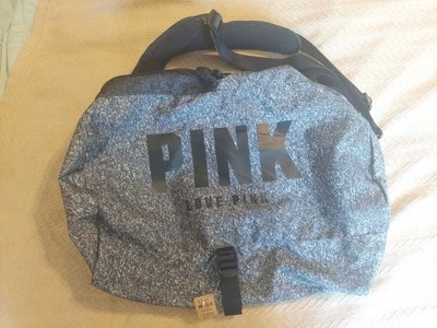 全新带标签! VICTORIAS SECRET 粉色 可转换 CAMPUS 双肩包包 肩包  — 第 1/4 张图片