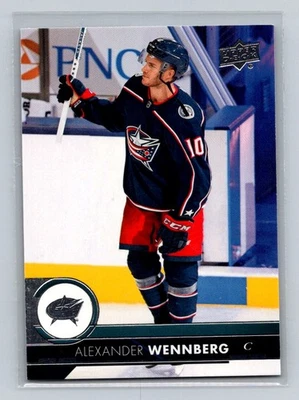 2017-18 Upper Deck #303 Alexander Wennberg Columbus Blue Jackets - Image 1 of 2