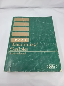 1993 Ford Taurus Mercury Sable FACTORY Service Shop Garage Repair Manual - Picture 1 of 3