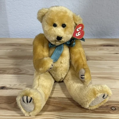 Oso de peluche articulado Ty Attic Treasure 1992 primera generación Clifford  Foto 1 de 4