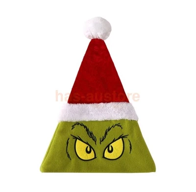 2025 HOT Dr.Seuss The Grinc Santa Hat New Christmas Grincmas Adult One Size - image 1 of 4