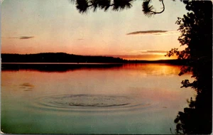 Querda Lake Fishing Trip Mr and Mrs Milton Quechts Vintage Postcard - Picture 1 of 2