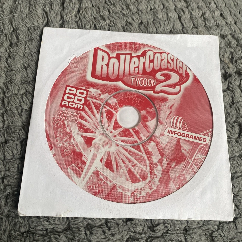 RollerCoaster Tycoon 2 General Mills (PC CD-ROM) 😒Disc Only😒 - Image 1 of 1