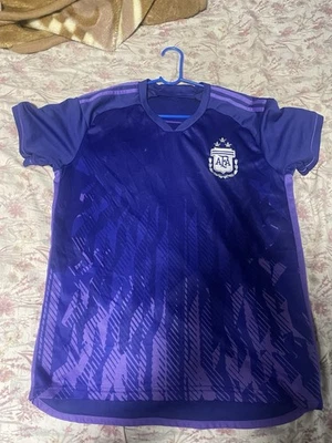 Argentina 2022-23 Away Jersey in Legacy Indigo and Purple Rush Size M - Image 1 of 4