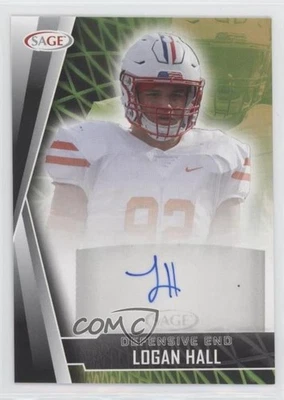 2022 SAGE High Series Auto Black Logan Hall #A-LH Rookie Auto RC - Image 1 of 2