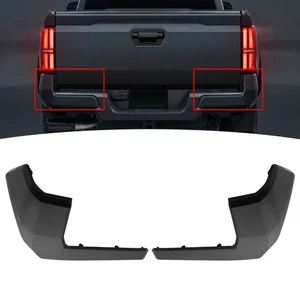 Pair Rear Bumper End Cap Corner Cover For 2024-25 Toyota Tacoma W/O Sensor Hole - Foto 1 di 15