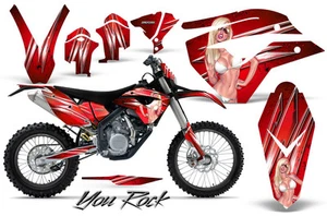 HUSABERG FE 390/450/570 09-12 GRAPHICS KIT DECALS STICKERS CREATORX YRRNP - Picture 1 of 1