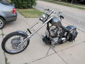 harley davidson softail swingarm bolsa