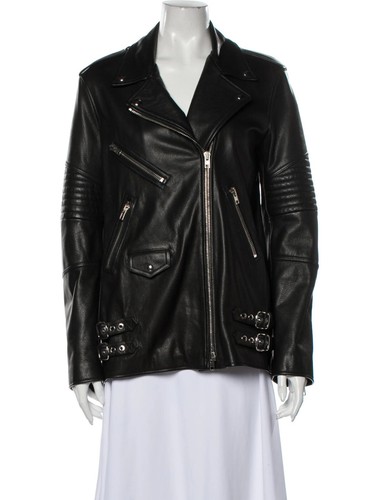 Giacca da motociclista classica in pelle Alexander Wang (nuova prezzo al dettaglio originale: $1995)