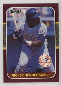 1987 Donruss Opening Day Box Set Rickey Henderson #248 HOF