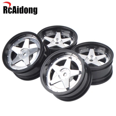 1/10 Aluminum RC Drift Wheels for Tamiya BB01 TT02 Traxxas 4tec MST On-Road Car - Image 1 of 4