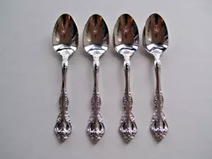 Oneida Stainless MICHELANGELO Set of 4 Teaspoons New - Picture 1 of 2
