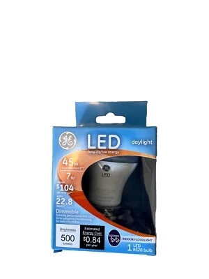 LED GE R20 45W EQ DAYLTE, GE Lighting 20453, UPC: 043168204538 - Image 1 of 4