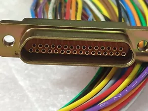 ITT Cannon M83513/04-E03C MICRO-D RCPT 31POS SKT BUCHSE AUF EINZELNE DRAHTKABEL - Bild 1 von 7