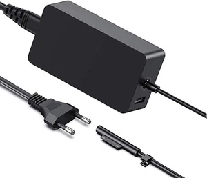Surface Charging Cable 44 W, 15 V 2.58 A Surface Pro Charging Cable Adapter - Picture 1 of 7