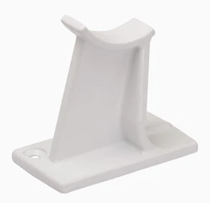 WHITE ( 65mm ) Column Radiator Support Foot Traditional Column Radiators Feet - Imagen 1 de 18