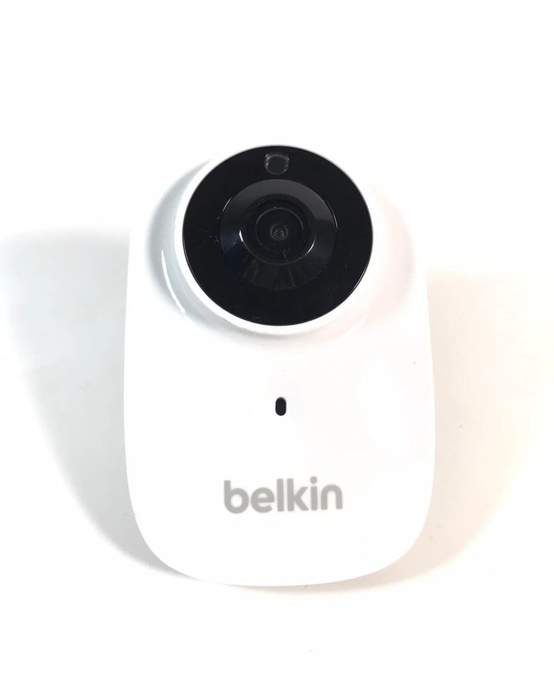 Belkin F7D7602V2 NetCam HD+ WiFi Camera with Night Vision - White - Image 1 of 4