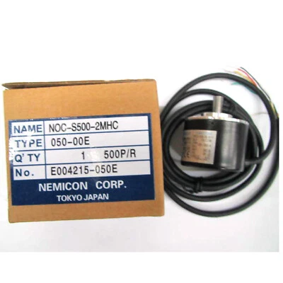 NEMICON NOC-S500-2MHC Encoder 500P/R New✦Kd - Image 1 of 4