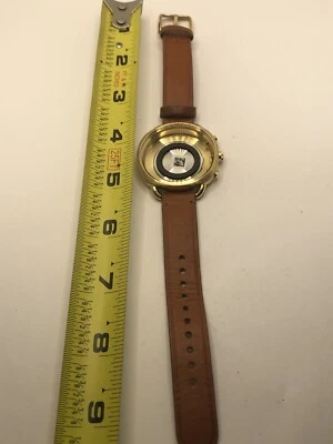 Caja de piezas de reloj fósil correa de 40 mm 16 mm cierre eslabones sin cristal FTW1201 GY314 Foto 1 de 4