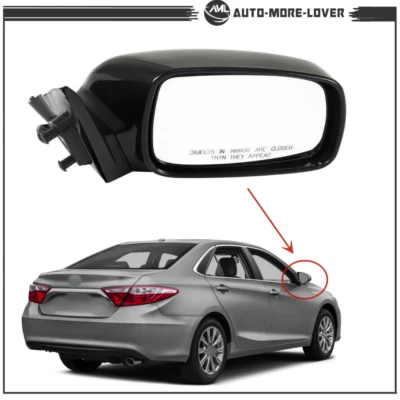 Espejo retrovisor lateral derecho pasajero 3 pines híbrido Toyota Camry 2007-10 2011 TO1321215 Foto 1 de 4