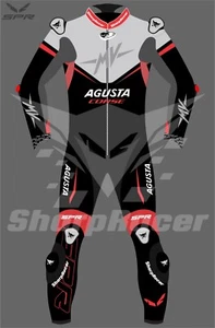 MV AGUSTA CORSE 2020 MODELO MOTOGP MOTO MOTO CUERO TRAJE DE CARRERAS - Imagen 1 de 4